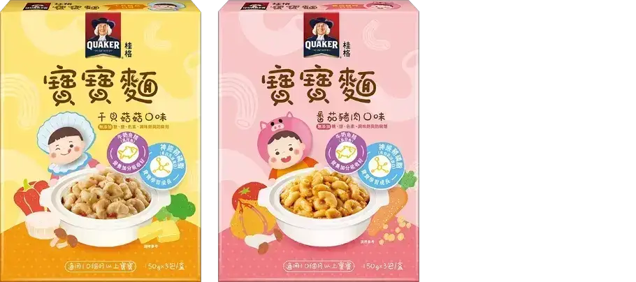 桂格寶寶麵系列