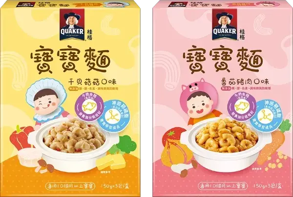 桂格寶寶麵系列