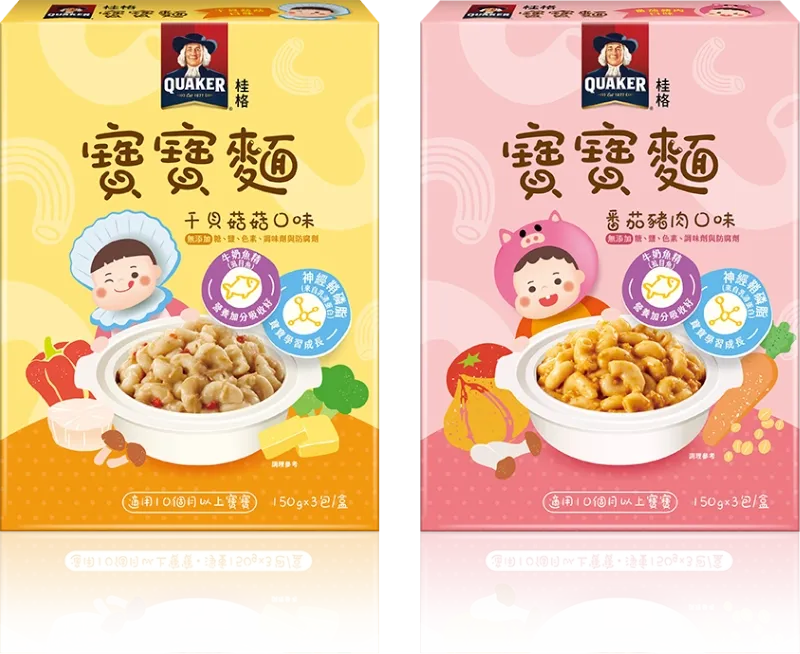 桂格寶寶麵產品系列
