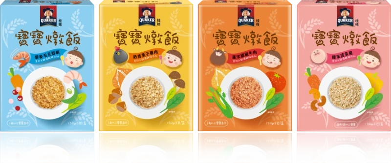 桂格寶寶燉飯-四種口味商品圖