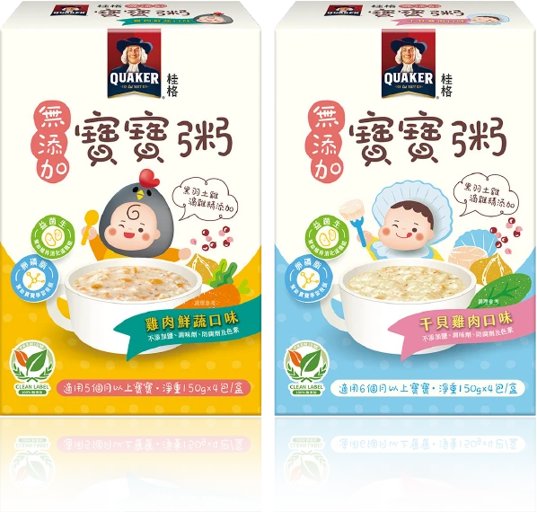 桂格無添加寶寶粥