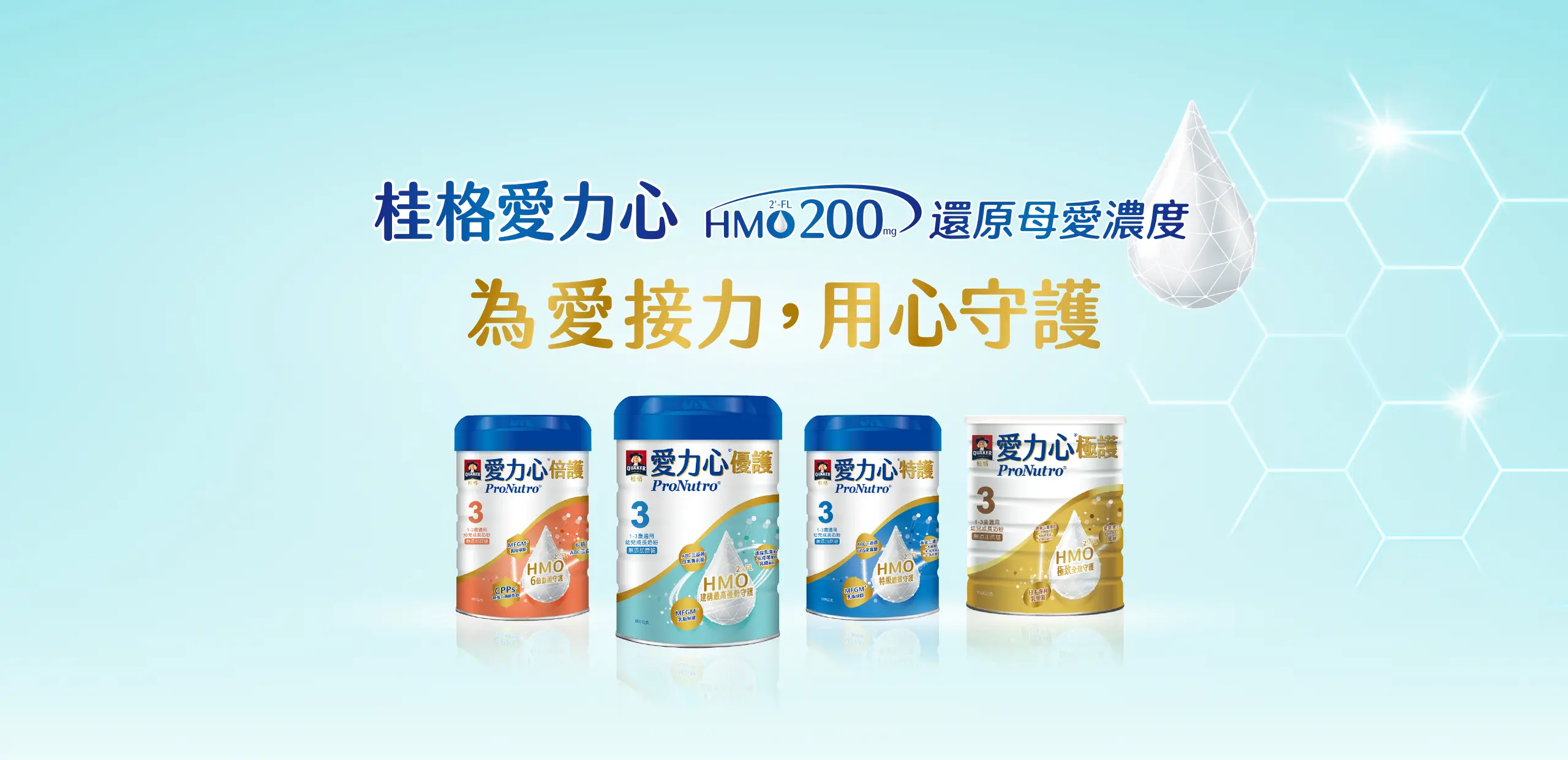 桂格愛力心 HMO 200HMO200 還原母愛濃度 為愛接力 用心守護